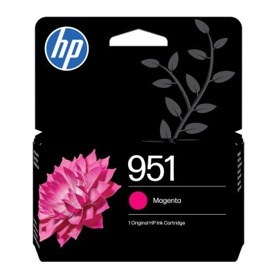 12. HP Oryginalny, purpurowy wkład atramentowy 951
