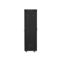 LANBERG SZAFA STOJĄCA RACK 19" 42U 600X600 DRZWI PERFOROWANE LCD CZARNA (FLAT PACK) FF01-6642-23BL