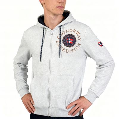 8. Bluza Geographical Norway Geganto Blended DB 100 M WZ3027H/GN-Blended Grey