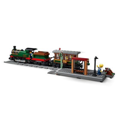 9. LEGO City 60511 - Retro pociąg z lokomotywą parową