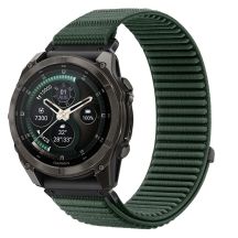 Pasek Tech-Protect NylonLoop na Garmin Fenix 5X / 5X Plus / 6X / 6X Pro / 7X / 8 / 8 Pro / 9 / 9 Pro (51 mm) - zielony