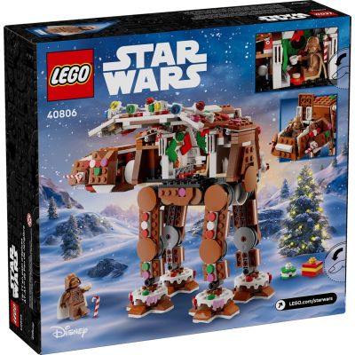 2. LEGO Star Wars 40806 - Piernikowa maszyna krocząca AT-AT