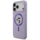 2. Etui Karl Lagerfeld Silicone Karl&Choupette Ring MagSafe na iPhone 18 Pro Max / 17 Pro Max - fioletowe