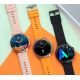 12. Smartwatch Męski RUBICON RNCF12 Tytan/Orange SMARUB245