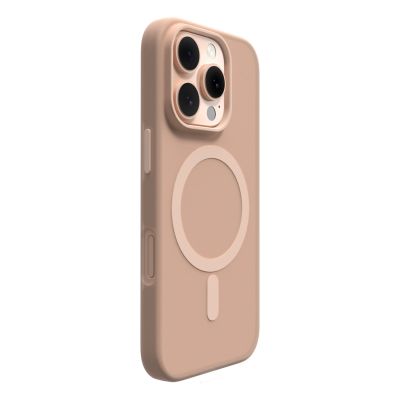 2. Etui silikonowe Puro Daylight MagSafe do iPhone 16 Pro Max - beżowe