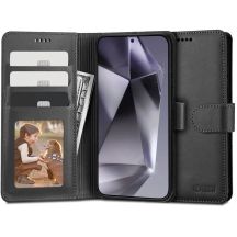 Etui Tech-Protect Wallet na Samsung Galaxy S24 Ultra - czarne