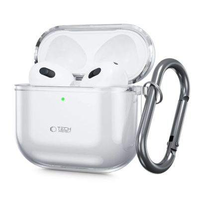 Etui Tech-Protect FLEXAir na Apple AirPods 4 - przezroczyste