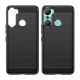 8. Carbon Case etui do Infinix Hot 12 Pro elastyczny silikonowy karbonowy pokrowiec czarne