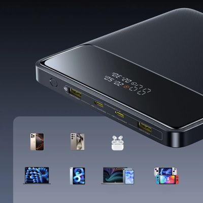19. Powerbank Baseus Blade H1 20000mAh 100W z wyświetlaczem - czarny