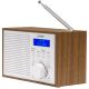 6. Kompaktowe radio DAB+/FM Denver DAB-46 białe