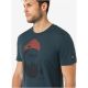 2. Koszulka z krótkim rękawem męska SUPER.NATURAL M SN SAILOR TEE granatowa