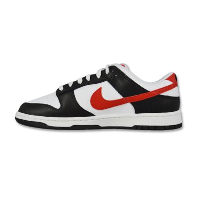 2. Męskie buty sportowe Nike Dunk Low Retro Black/White/Red - FB3354-001