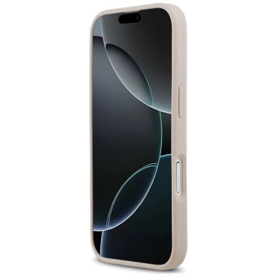 5. Etui Guess 4G Circle Classic Logo MagSafe na iPhone 17 - różowe