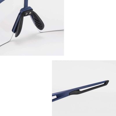 3. Okulary rowerowe Rockbros 10174 UV400 - niebieskie