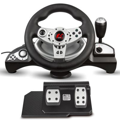 38. NANORS KIEROWNICA PS4/PS3/XBOX ONE/XBOX360/PC(X-INPUT/D-INPUT)/SWTICH/ANDROID 8IN RS700