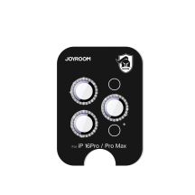 Szkło ochronne Joyroom JR-MSJ0307 na obiektywy iPhone 16 Pro/16 Pro Max - czarne