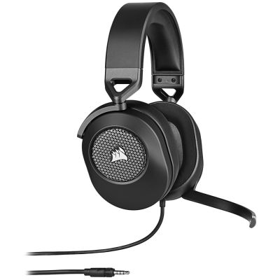 6. Corsair HS65 SURROUND Zestaw słuchawkowy Przewodowa Ręczny Gaming Węgiel