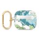 2. Etui Guess Flower Strap Collection na AirPods 3 cover - zielone