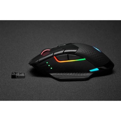 10. Bezprzewodowa mysz do gier Corsair Dark Core RGB PRO - czarna