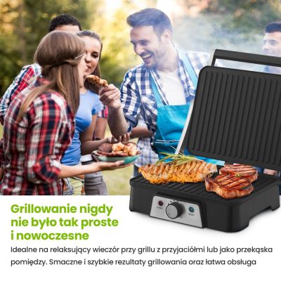 17. Grill elektryczny Extralink Smart Life Electric Grill SJ-36 2000W, z regulacją temperatury