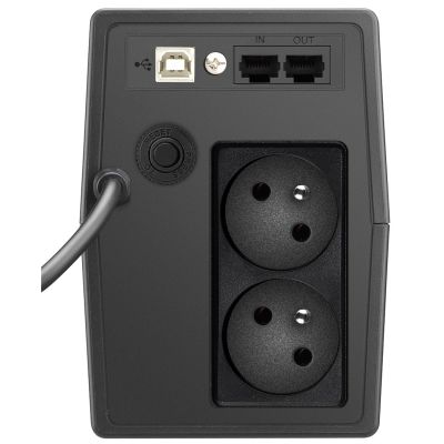 4. POWER WALKER UPS LINE-IN VI 600 SCL FR (2X PL 230V, RJ11/45 IN/OUT, USB, LCD)