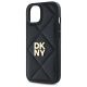 6. Etui DKNY Quilted Stack Logo na iPhone 14 - czarne