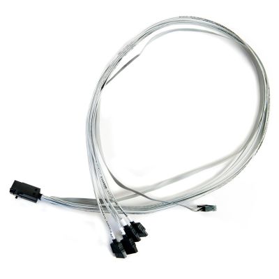 2. Microsemi ADAPTEC I-HDMSAS-4SATA-SB.8M 0,8 m 6 Gbit/s Szary