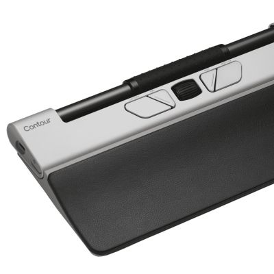3. Contour Design RollerMouse Go + RollerMouse Go Dock myszka Biuro RF Wireless + Bluetooth + USB Type-A Optyczny 4000 DPI