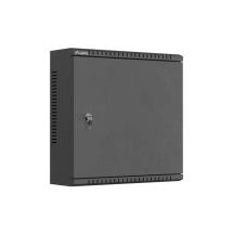 SZAFA INSTALACYJNA TPR 10" Z PŁYTĄ MESH 400X400X140 CZARNA LANBERG (ZŁOŻONA)