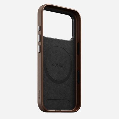 4. Nomad Traditional Leather Case pokrowiec na telefon komórkowy 16 cm (6.3") Brązowy