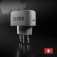 3. Adapter podróżny SBS CH - uniwersalny - biały