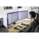 13. Kensington Podwójne ramię SmartFit One-Touch do monitora, z regulacją wysokości