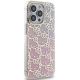 4. Etui Hello Kitty IML Gradient Electrop Crowded Kitty Head na iPhone 14 Pro Max - różowe