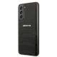 2. Etui AMG Leather Debossed Lines na Samsung Galaxy S21 FE - czarne