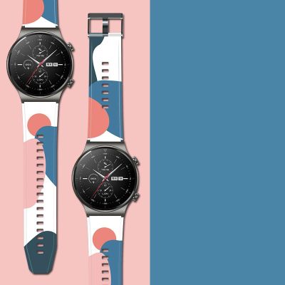 3. Strap Moro opaska do Huawei Watch GT2 Pro silikonowy pasek bransoletka do zegarka wzór 11