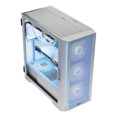 10. MODECOM OBUDOWA HORIZON ARGB FLOW MIDI USB TYPE -C BIAŁA