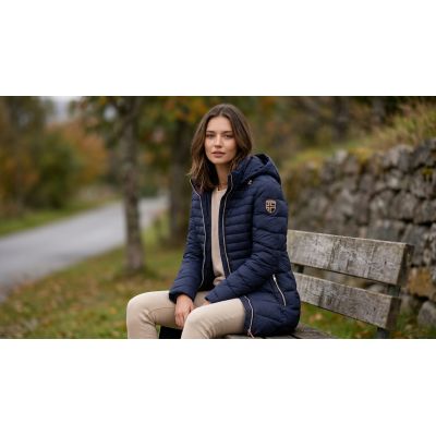 7. Parka damska Geographical Norway BEALIZE NAVY DB LADY  093 (WY4740F/GN-NAVY)