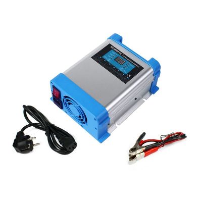 2. Ładowarka sieciowa 12 V do akumulatorów BC-40 PRO 40A (230V/12V) LCD 7 stopni ładowania