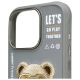 3. Etui Nimmy Cool&Cute 2.0 Bear na iPhone 16 Pro Max - szare