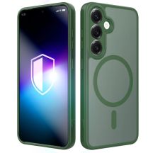 Etui 3mk Misty MagCase na Samsung Galaxy S25 - zielone