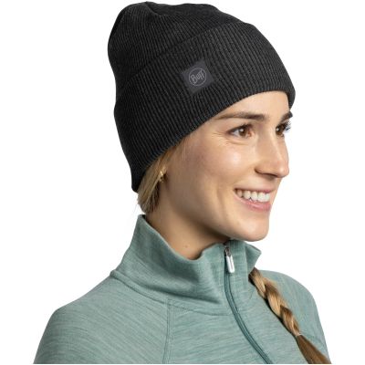 2. Czapka BUFF CROSSKNIT BEANIE GREY HEATHER