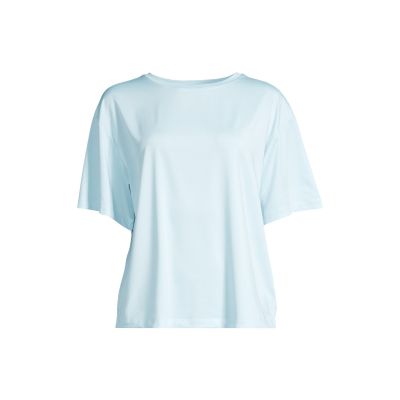 Koszulka damska CASALL Laser Mesh Tee kolor niebieski
