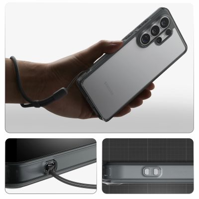 17. Etui Spigen Ultra Hybrid na Samsung Galaxy S26 Ultra - przezroczysto-czarne