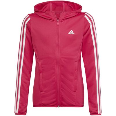 Bluza adidas Designed 2 Move 3-Stripes Hoodie Full Zip Jr HM4485