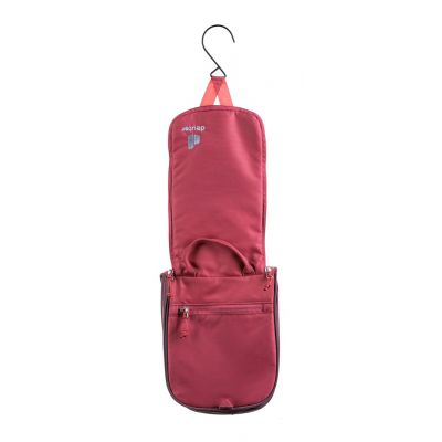 6. Kosmetyczka turystyczna DEUTER Wash Center I caspia-raisin
