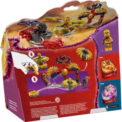 2. LEGO NINJAGO 71826 Smocze Spinjitzu — zestaw bitewny