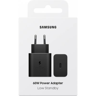 4. Ładowarka sieciowa Samsung EP-T6010NBEGWW 60W 3A USB-C - czarna