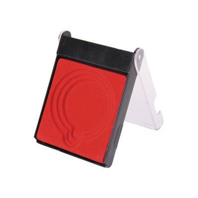 4. Etui  plastikowe na medal 70mm 116x84x18mm  czerwone A005B BK/R