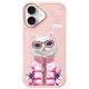 Etui Nimmy Cool&Cute 2.0 Cat na iPhone 16 - różowy