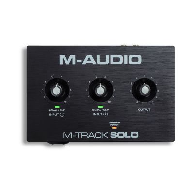 14. M-AUDIO M-Track SOLO - Interfejs Audio USB